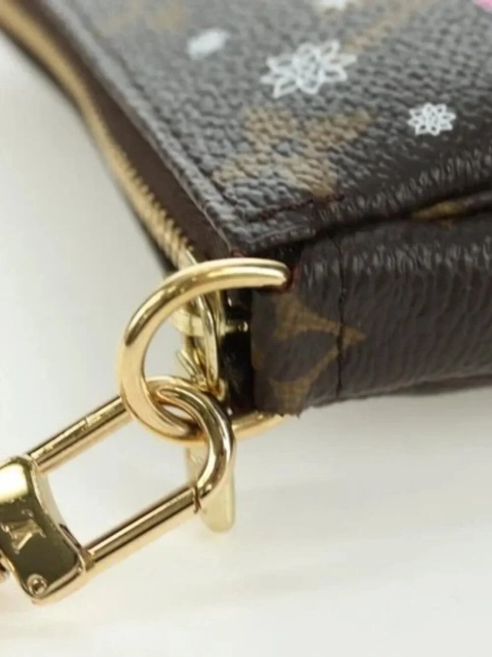 LOUIS VUITTON Vivienne Mini Pochette Accessoires Pouch M80863 LV Auth YKZ1367SAM